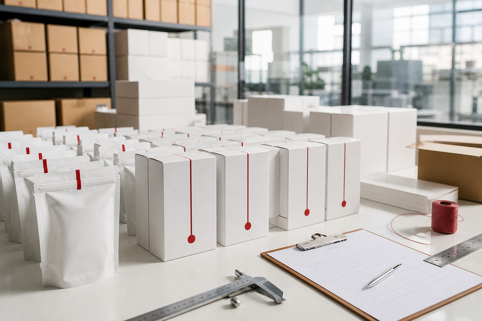 Private label packaging and white-label fulfilment ready for brand partners