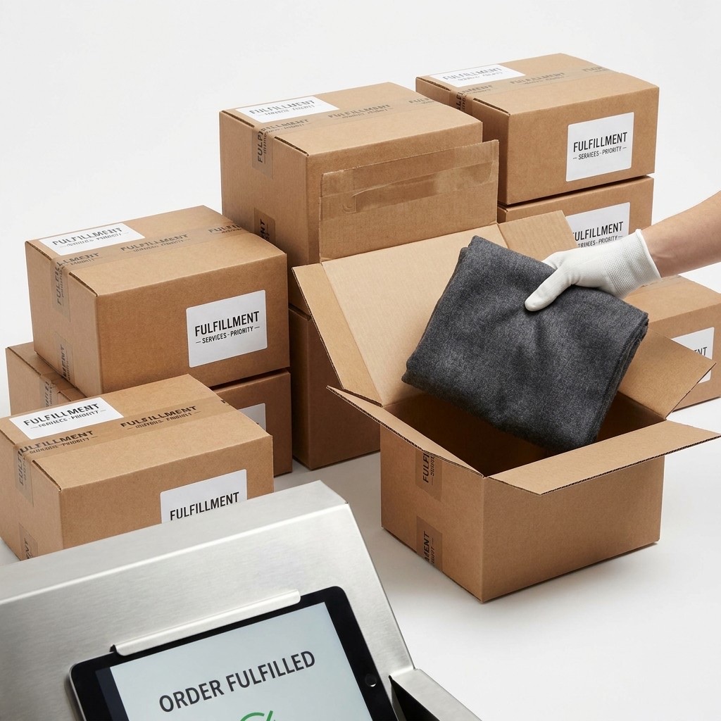 Order fulfilled — packing and fulfilment services