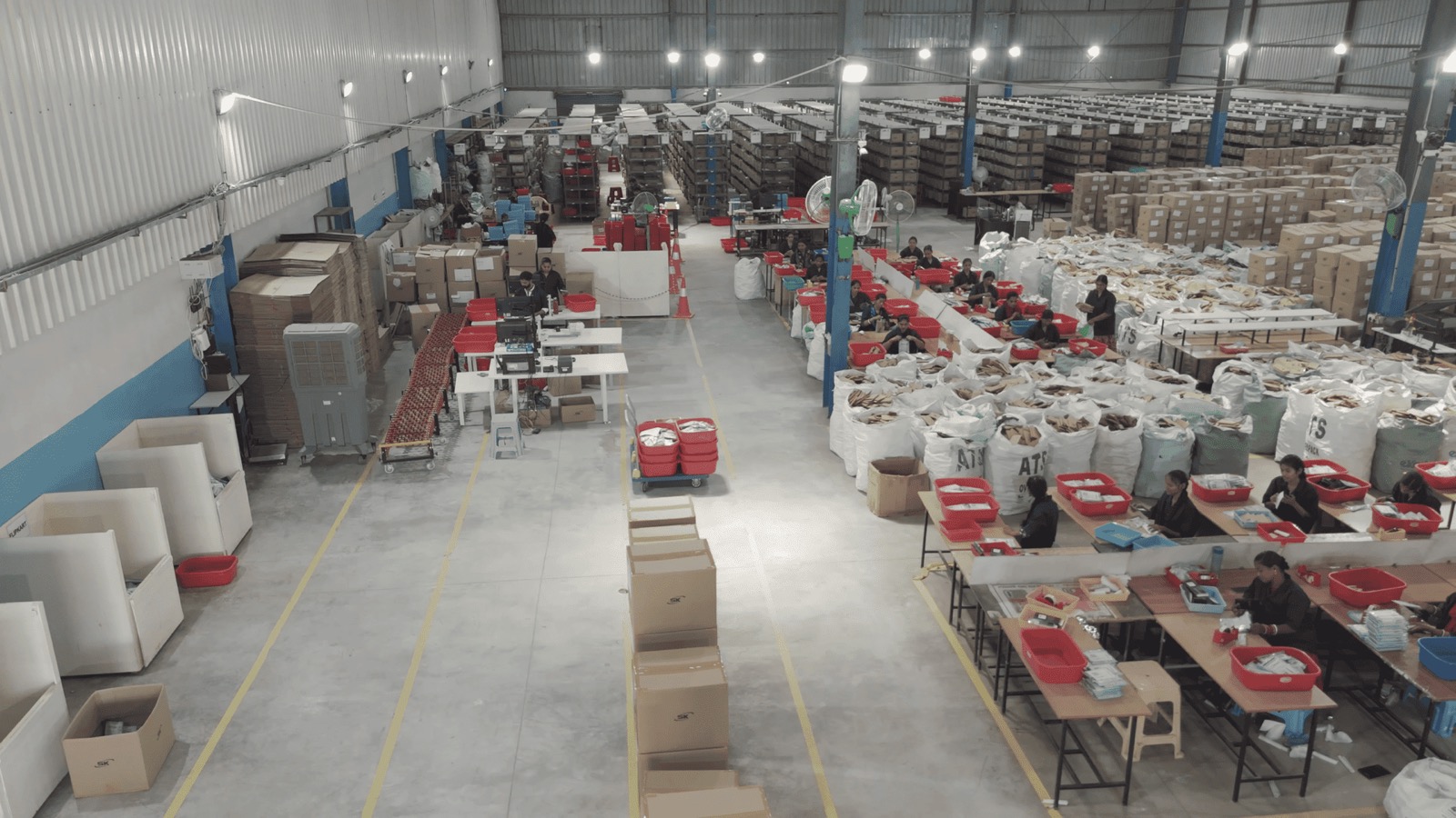 Inside the SK Retail fulfilment facility